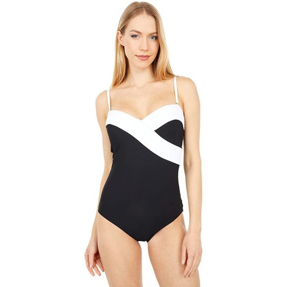 Gottex Surplice Sweetheart OnePiece Swimsuit - Picture 1 of 5